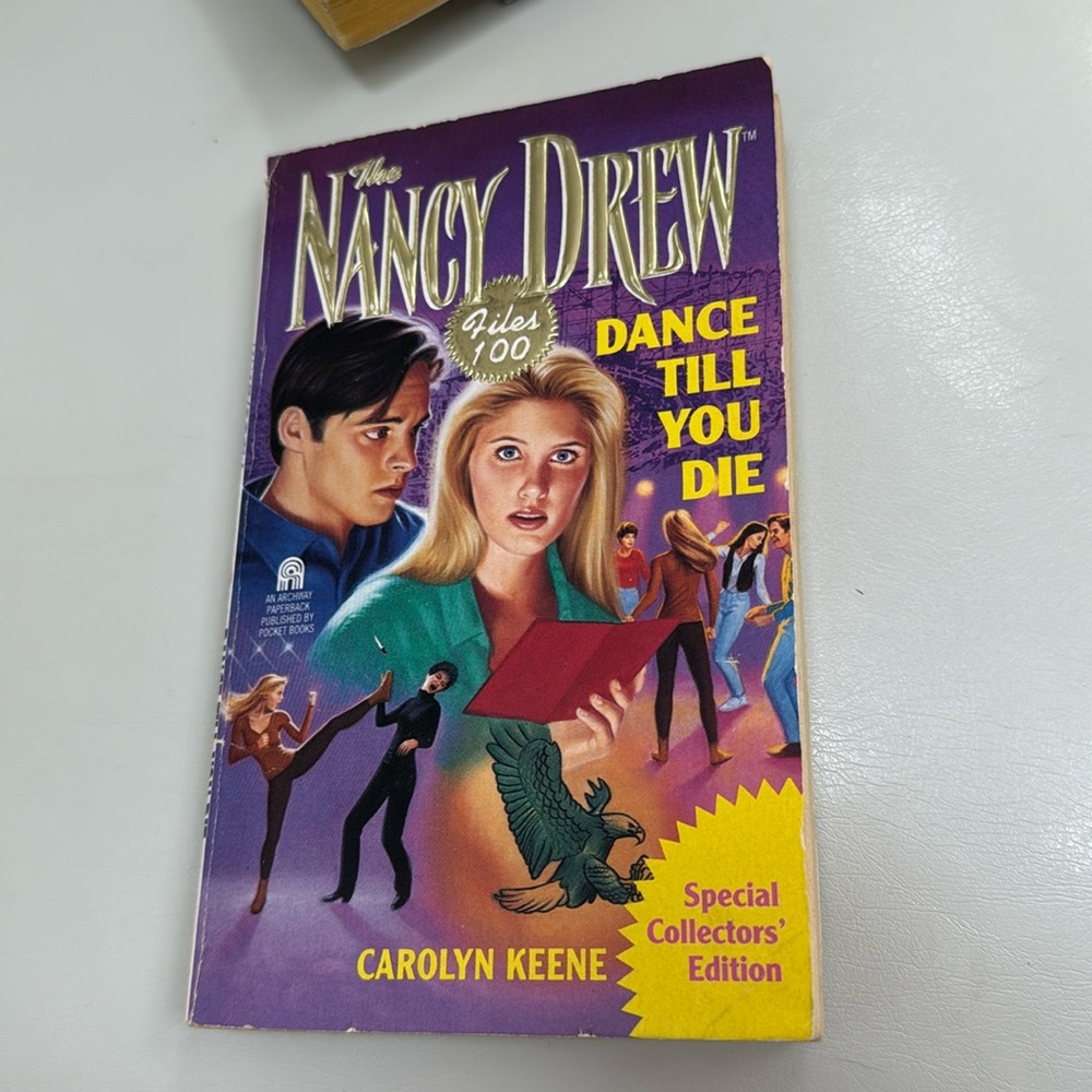 Nancy Drew Files Book #100 Dance Till You Die Collectors' Edition 1st Prtg